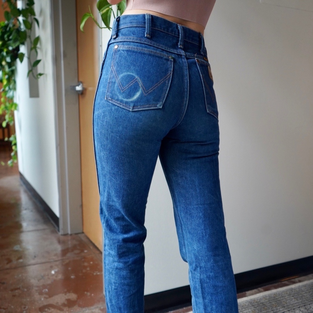 Wrangler Jeans with Skoal Ring Mark